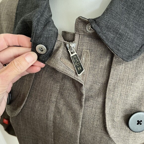 Holden Ski Snowboard Jacket Full Zip pockets Lined Shell Size M brown - Picture 11 of 16